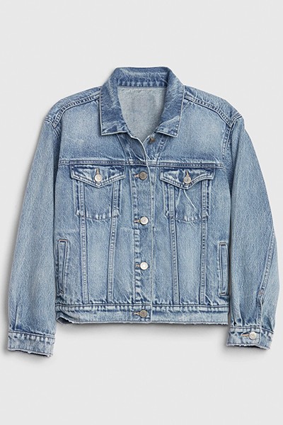 Cropped Icon Denim Jacket