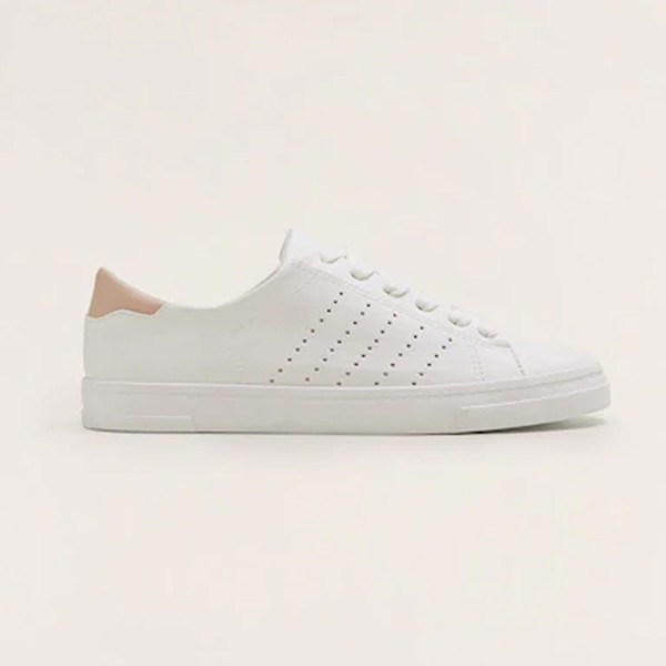 Contrast Appliqué Sneakers from Mango