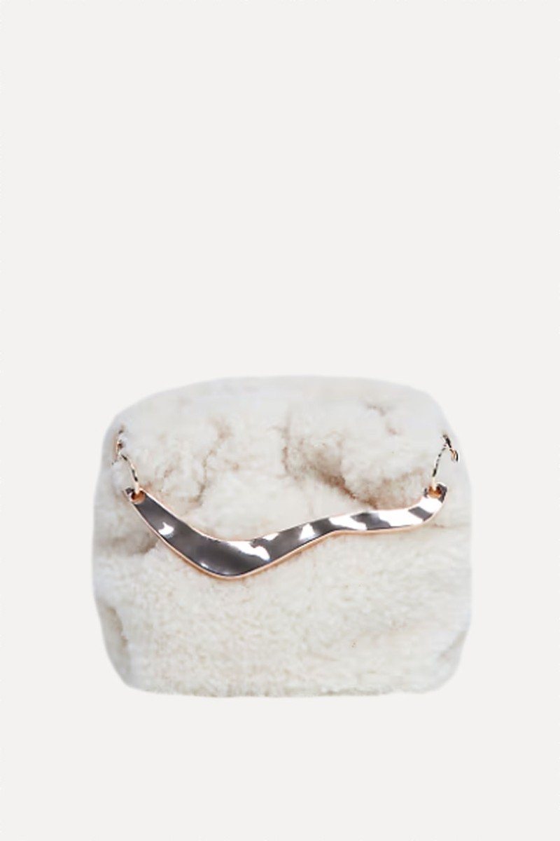 Gabriette Borg Metal Trim Handle Grab Bag from Topshop