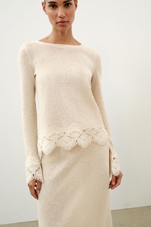 Rustic Crochet Top from Zara