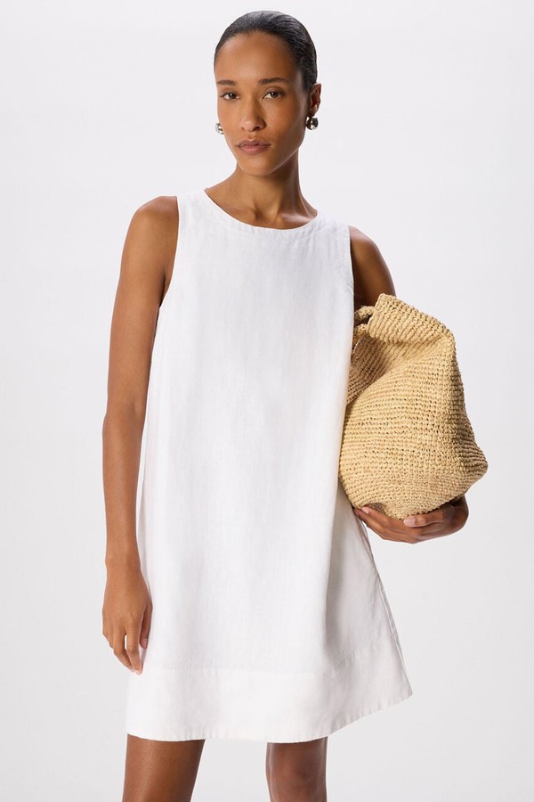 Swing Linen Mini Dress 