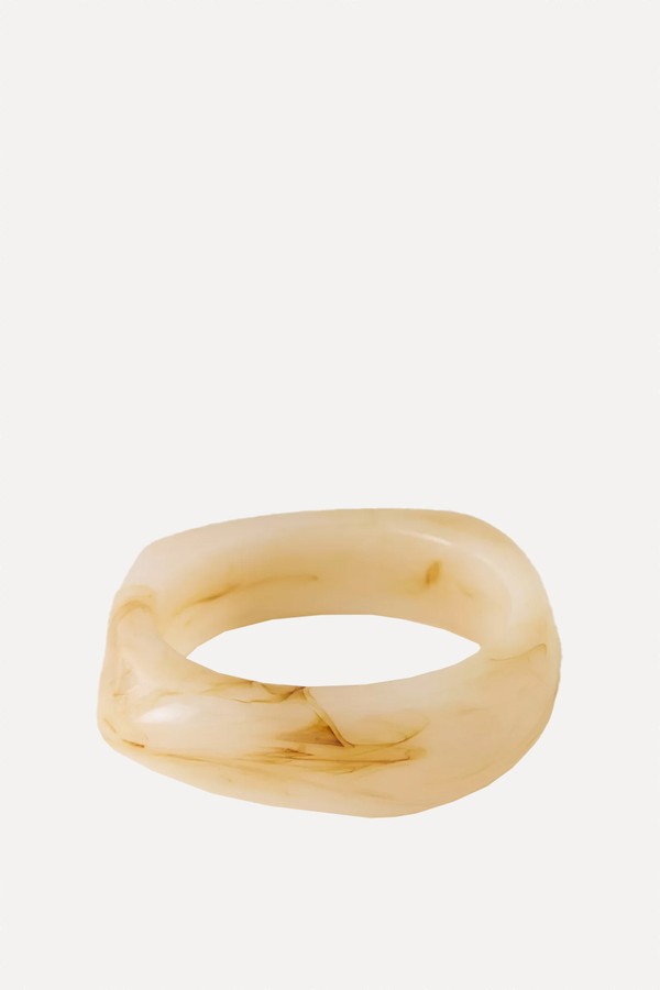 Angular Resin Bangle Bracelet from Anthropologie
