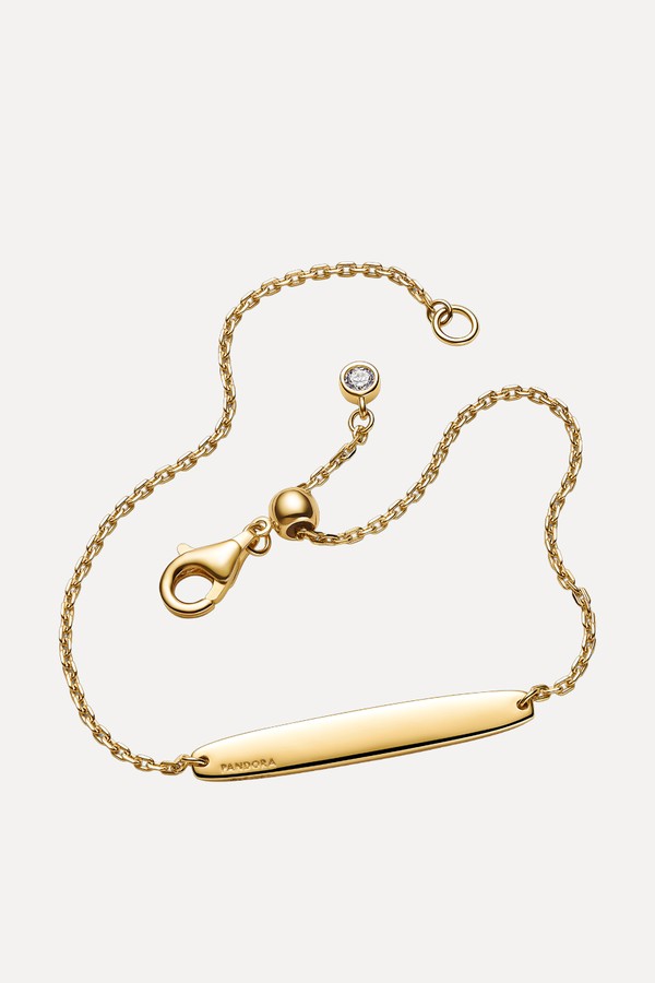 Engravable Bar Chain Bracelet