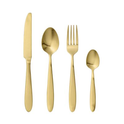 Brushed Gold Cutlery