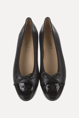 Leather Ballet Flats from Chanel