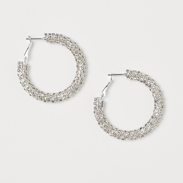 Sparkly Stone Earrings from H&M