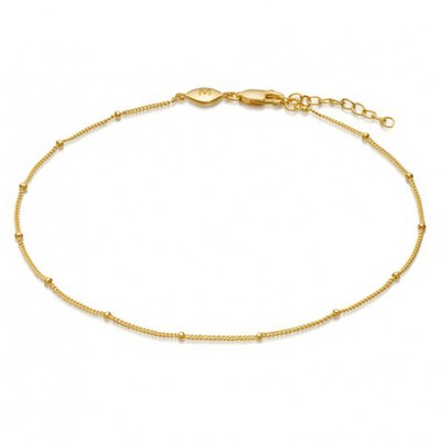 Gold Bobble Chain Anklet from Missoma