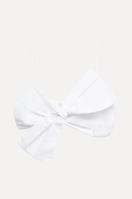 Lace-Up Bandeau Top from Oysho