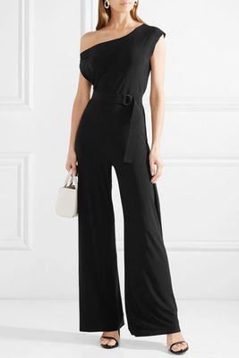 Belted Jumpsuit from Norma Kamali