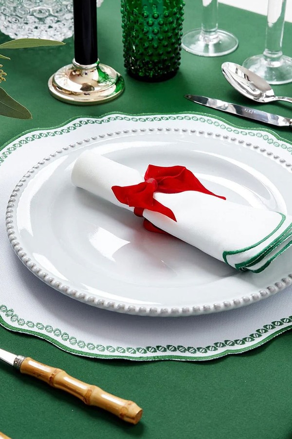 Glacier Bobble Dinner Plates from Casa By JJ