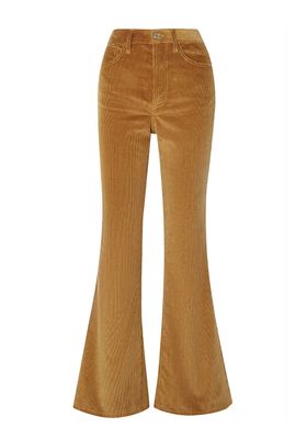 70s Ultra High-Rise Cotton-Corduroy Flared Pants from Re/Done