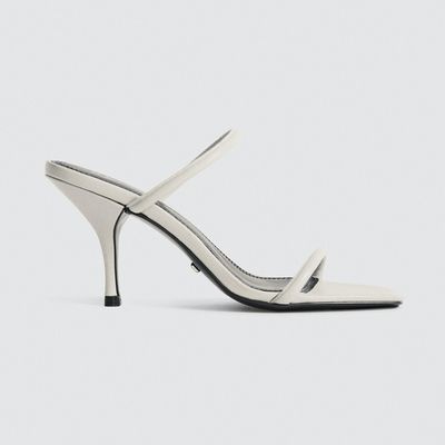 Leather Strappy Heeled Sandals from Reiss