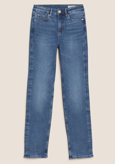 Sienna Straight Leg Jeans with Stretch from Marks & Spencer