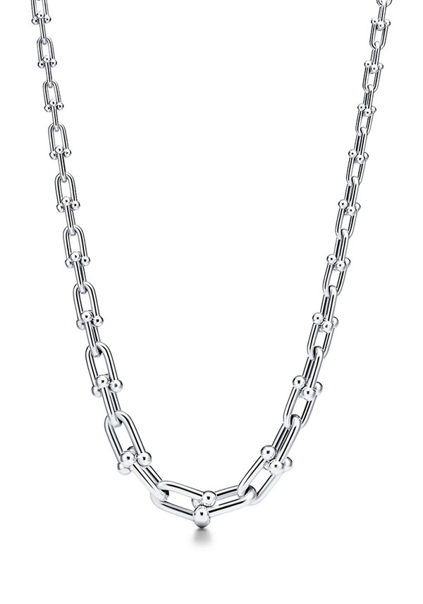 Silver Chain Link Necklace from Tiffany & Co.