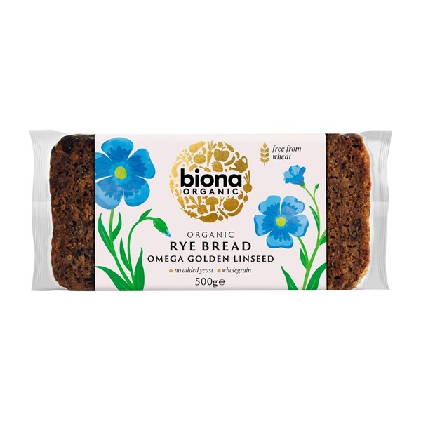 Omega Golden Linseed Rye Bread from Biona