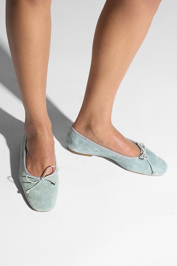 Tiby Suede Ballet Flats from Aeyde