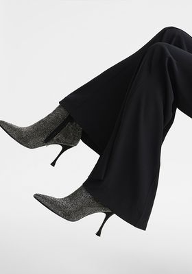 Crystal Point Ankle Boots