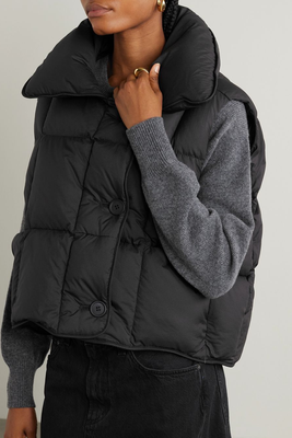 Cozy Vest Micro Quilted Shell Down Gilet from IENKI IENKI