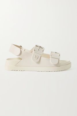 Isla Buckled Rubber Sandals from Gucci