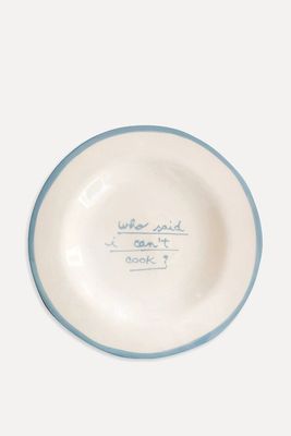 Cook Ceramic Plate  from Laetitia Rouget 