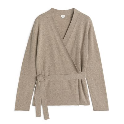 Cashmere Wrap Cardigan from Arket