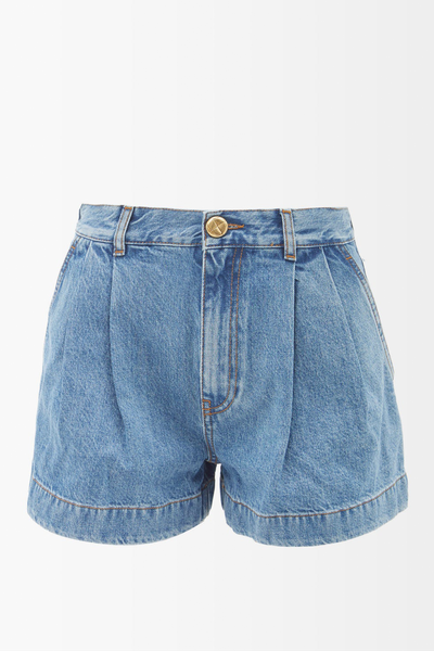 Nariida High-Rise Denim Shorts from Blazé Milano