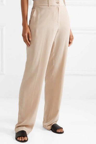 Lita Washed Silk Wide-Leg Pants from Equipment