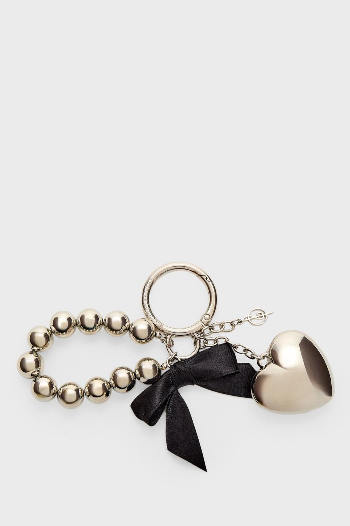 Heart & Beads Keyring from Stradivarius