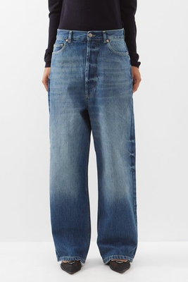 Drop Organic-Cotton-Blend Low-Rise Baggy Jeans from Raey