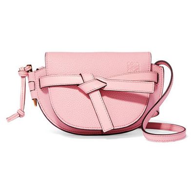 Gate Mini Textured-leather Shoulder Bag from Loewe
