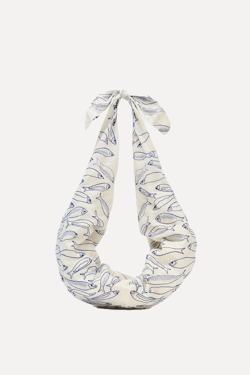 Drawstring Bow Bag from ZARA