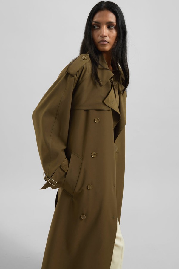 Veyron Trench Coat from The Frankie Shop