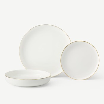 Taryn 12 Piece Porcelain Dinner Set