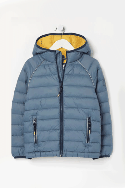 Blue Harry Padded Jacket from FatFace