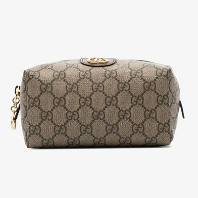 Beige Ophidia GG Cosmetic Case from Gucci