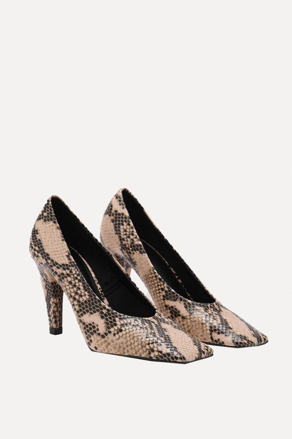 x from Animal-Print High Heeled Shoes, £59.99 | Mango