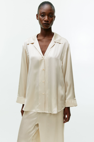 Relaxed Silk Shirt from ARKET