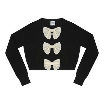   Women's Black Vulcan Cashmere Sweater from Madeleine Thompson