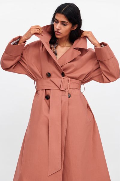 Trench Coat With Belt