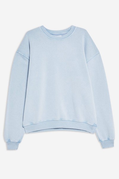 Stonewash Sweatshirt from Topshop