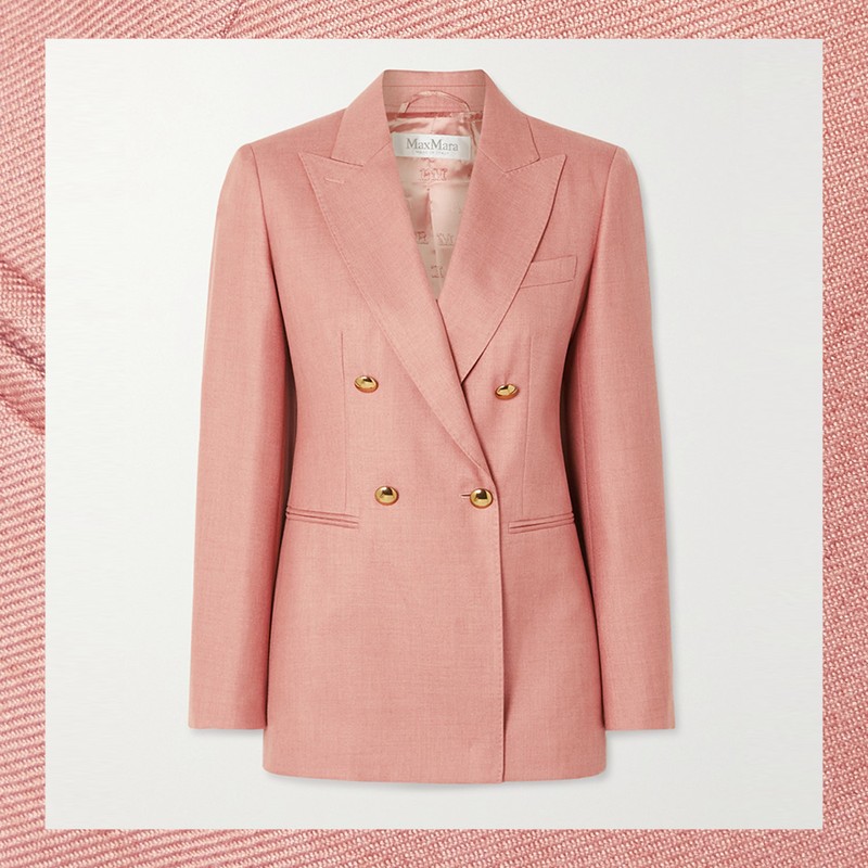 Lamine Double-Breasted Blazer, £1,040 | Max Mara