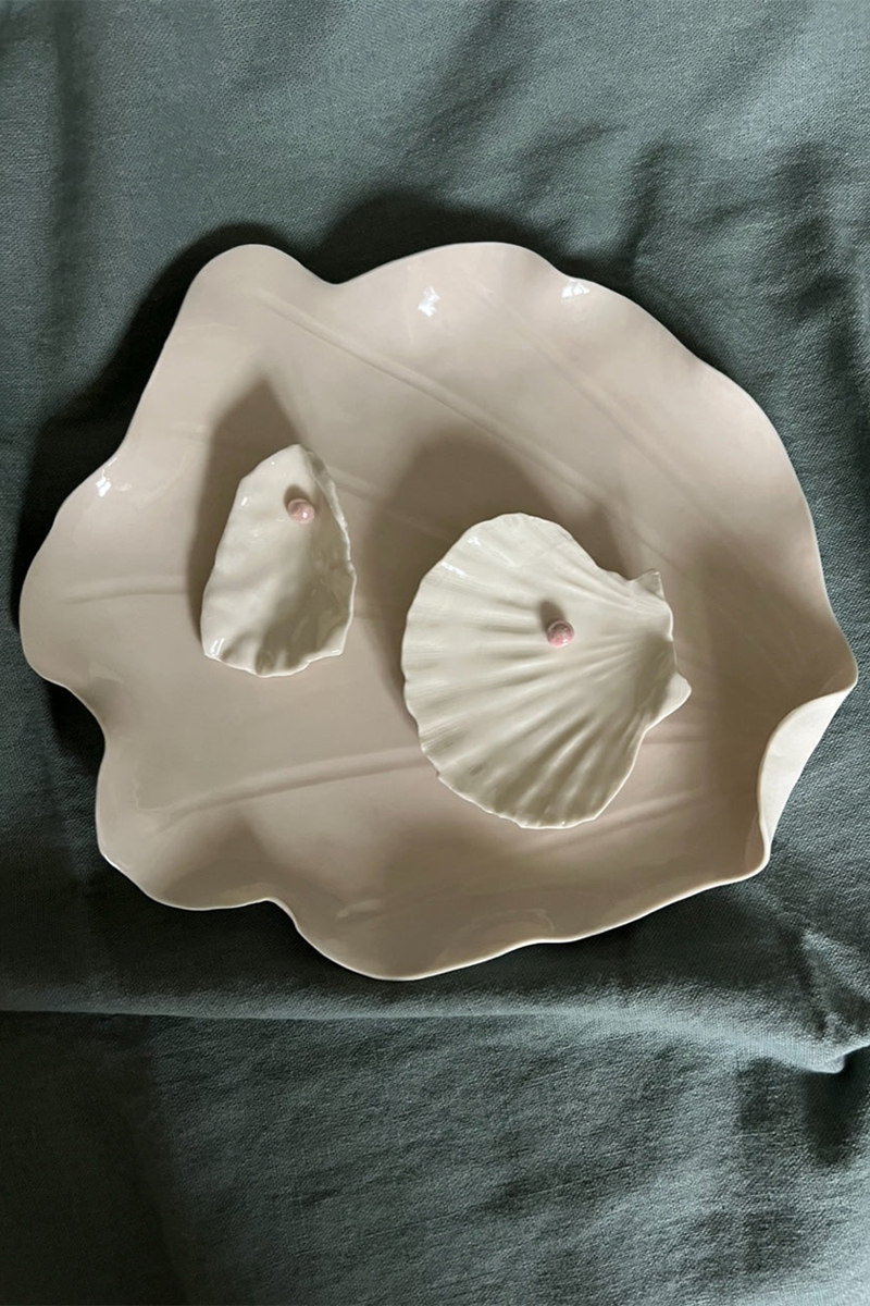 Pair Of Oyster Shells from Joanna Ling x Domenica Marland