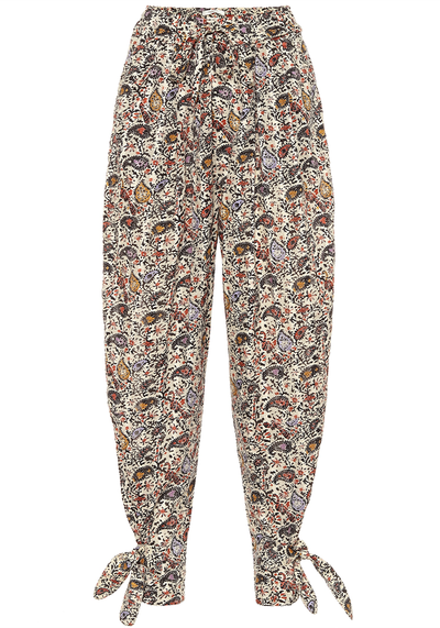 Rexty Paisley Cotton Carrot Pants from Isabel Marant Étoile