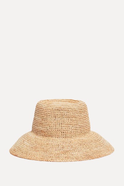 Straw Bucket Hat from Jigsaw