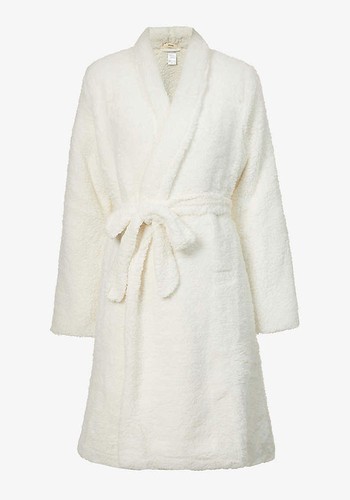 Alpine Sherpa Belted Faux-Shearling Robe from Selfridges