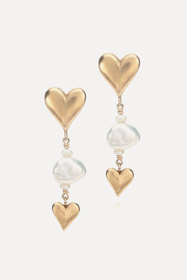 Love Drop Earrings  from Kitty Joyas