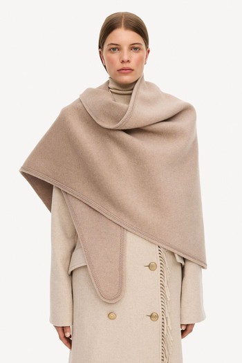 Scarpenna Wool Scarf, £440 | By Malene Birger