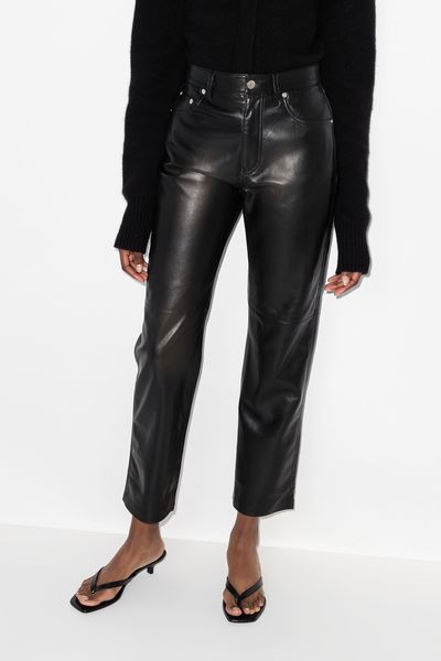 Vinni Vegan Leather Trousers from Nanushka