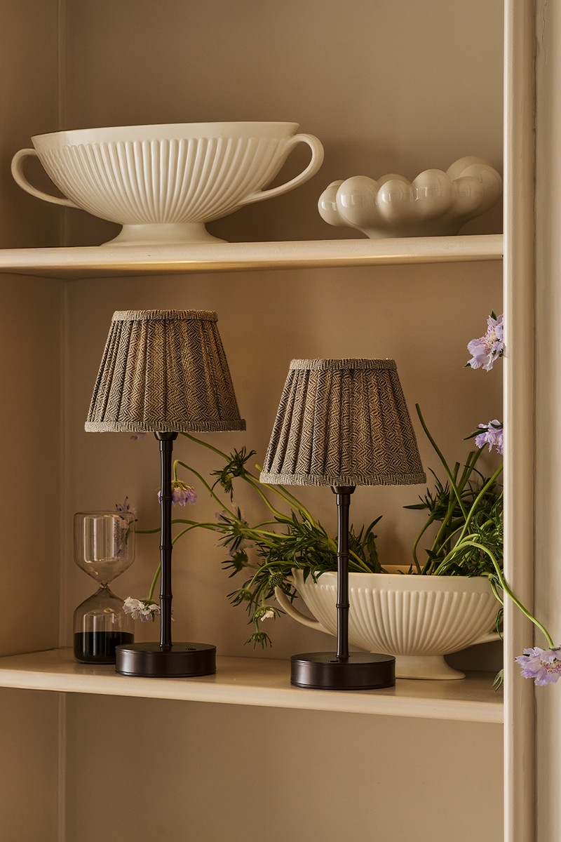  Bamboo Rechargeable Lamp Base from Addison Ross