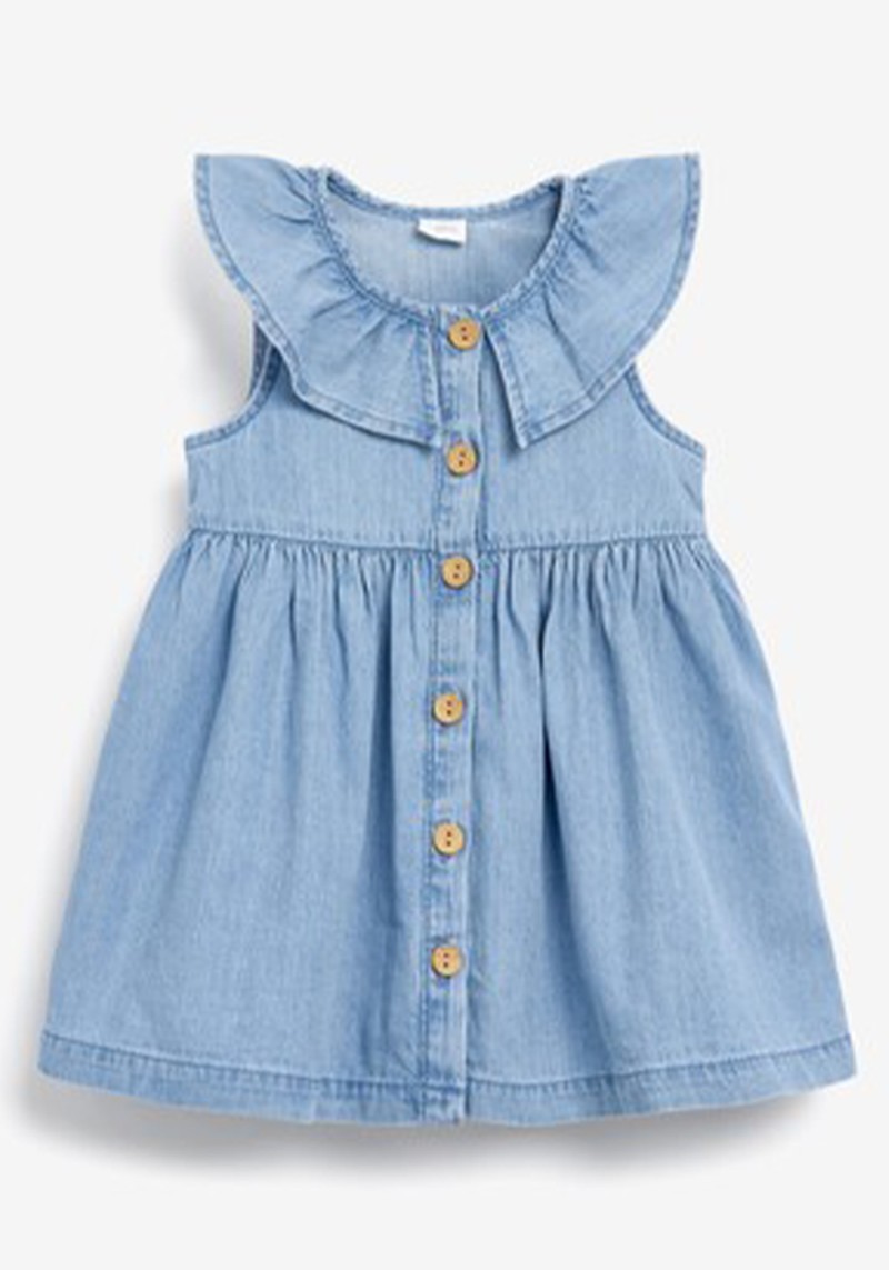 Sleeveless Frill Dress (3mths-7yrs) from Next